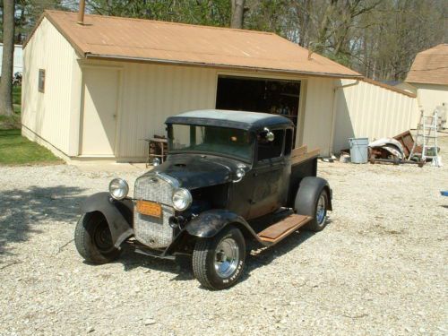 Ford model a extended cab pick up truck 1930 - 1931 v/8 hot rat rod muscle car