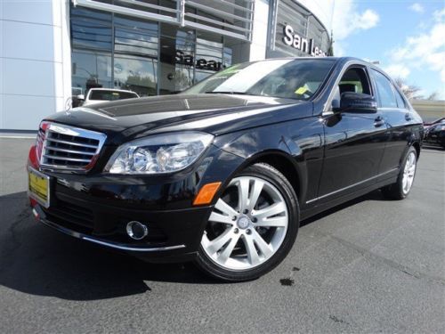 2011 mercedes benz c300 sunroof 3.0l cd leather low miles