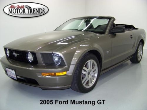 2005 ford mustang gt convertible premium leather shaker 100 audio subwoofer 67k
