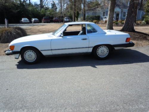 1986 mercedes benz 560sl, one family since new, 46k, not many like this