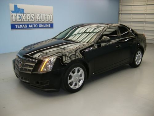 We finance!!!  2008 cadillac cts pano roof heated leather bose xm texas auto