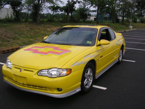 2002 chevrolet ss monte carlo pace car