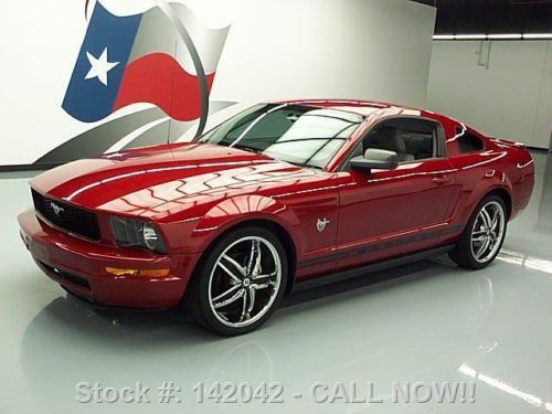 2009 ford mustang v6 premium automatic shaker 20&#039;s 56k texas direct auto
