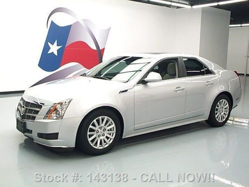 2011 cadillac cts luxury pano sunroof rear cam bose 22k texas direct auto