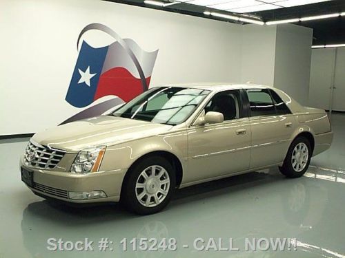 2009 cadillac dts luxury climate leather xenons 48k mi texas direct auto