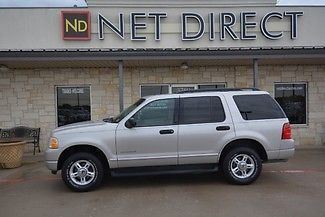 4wd texas auto gas power moonroof sport silver tan leather clean control suv