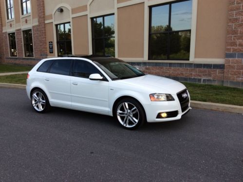 2011 audi a3 2.0t s-line navigation, bluetooth 6 speed 2 sets of wheels &amp; tires