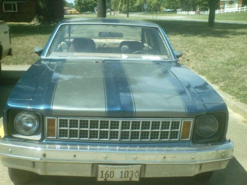 1978 chevrolet nova custom coupe 2-door 5.7l