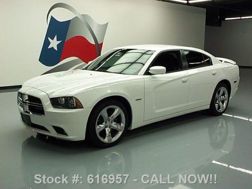 2013 dodge charger r/t hemi 20&#034; wheels one owner 31k mi texas direct auto