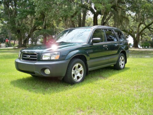 2005 subaru forester x 2.5 awd one owner clean carfax runs great $99 no reserve