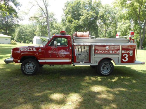 Sell used 1975 DODGE 4X4 POWER WAGON FIRE TRUCK!!!!!! in ...