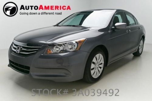 2012 honda accord 27k low miles cruise aux usb clean carfax one 1 owner