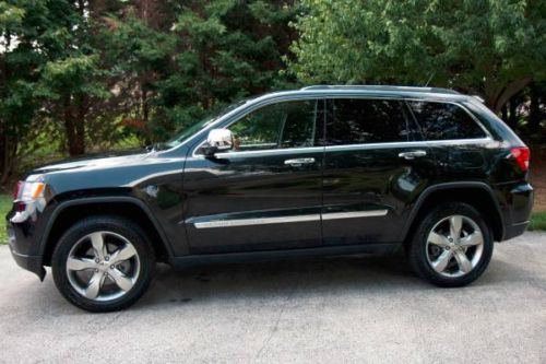 2011 jeep grand cherokee overland sport utility 4-door 3.6l