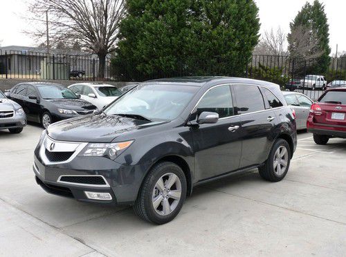 2013 acura mdx techhology package less than 1000 miles awd navigation leather