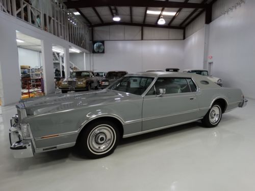 1976 lincoln continental mark iv cartier edition, only 16,852 actual miles!