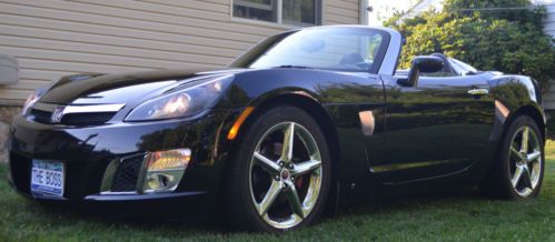 2008 saturn sky red line *black w/ red interior* 5 speed manual - clean record