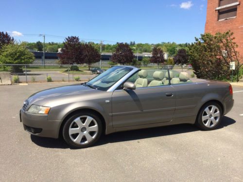 2003 audi a4 cabriolet only 50k extra clean no reserve