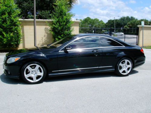 2007 mercedes benz cl550 clean carfax sport pkg nightvision keyless go loaded