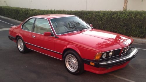 1987 bmw m6 immaculate condition