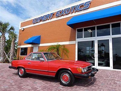 Beautiful 1977 mercedes-benz 450sl - one owner, palm beach car with 46k miles