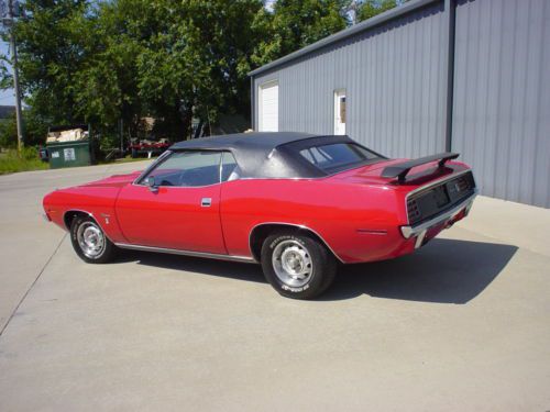 1970 Plymouth Barracuda Grand Coupe Convertible, US $55,000.00, image 3