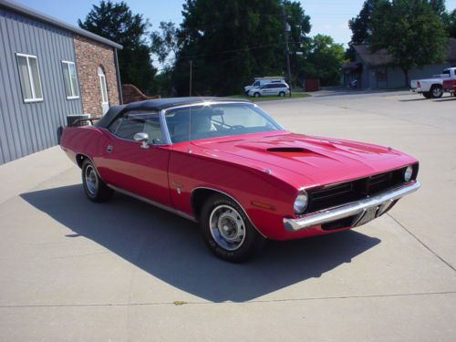 1970 Plymouth Barracuda Grand Coupe Convertible, US $55,000.00, image 7