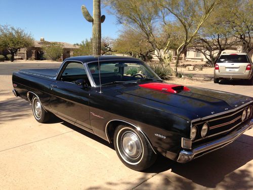 1969 ford ranchero gt classic  authentic with marti report certification