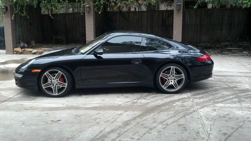08 carrera s with 100k warranty perfect color black and tan