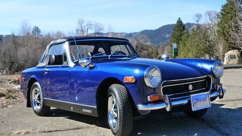 1972 mg midget convertble base 1.3l