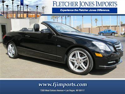 ***mercedes-benz e-350 cabriolet, less than 3700 miles, 1-owner, clean carfax***