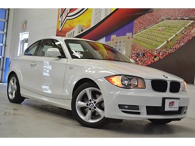 10 bmw 128i coupe 22k financing premium pkg leather heated seats warranty clean