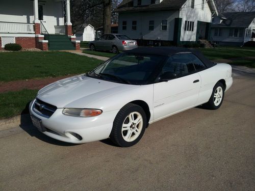 96 chrysler sebring jx convertible 2-door 2.5l