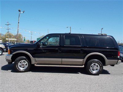2001 ford excursion limited 78k miles 3rd row park tronic best price