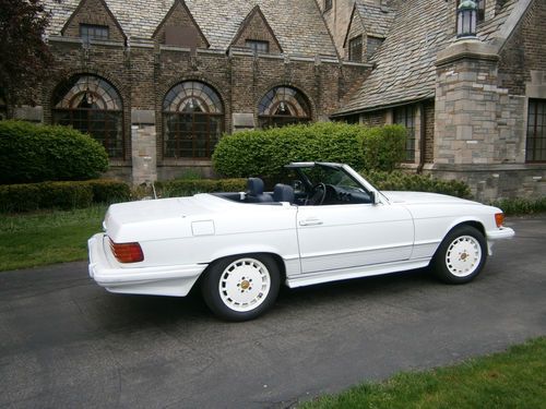 1987 mercedes-benz 560sl  hard top / convertible restoration