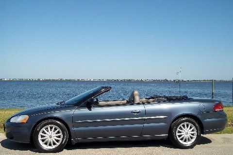 Florida~convertible~steel blue~leather~cd~new tires~canvas~03 04 05