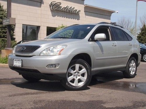 Rx330 awd premium pkg sunroof heated seats cd6 carfax certified very clean