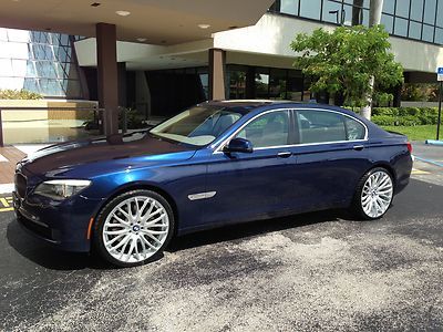 750 li sport premium pkg - deep sea blue metallic on oyster leather -