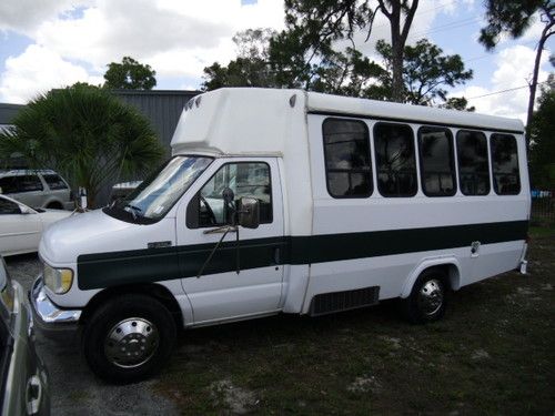 1995 ford e-350 =shuttle bus=low mileage=12 passenger!=