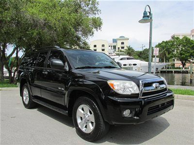 Black toyota sr5 v6 4x4 awd with leather and sunroof one owner