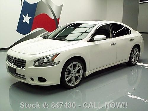 2012 nissan maxima 3.5 sv sport htd leather 19" wheels! texas direct auto