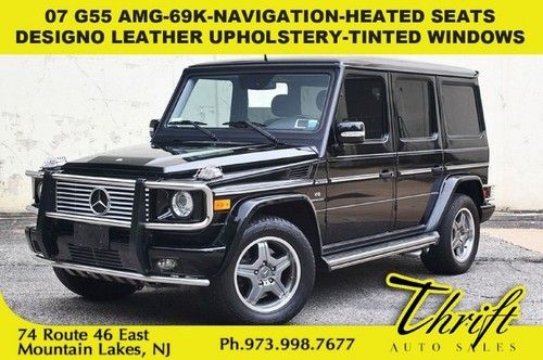 07 g55 amg-69k-navigation-heated seats-designo leather upholstery-running boards