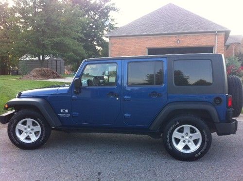 Purchase used 2009 Jeep Wrangler Unlimited X Sport Utility ...