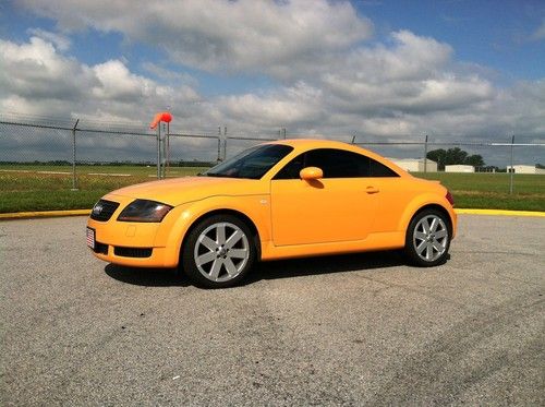 2004 audi tt quattro, papaya orange coupe, 1.8l, 6 speed, 141k miles, new parts