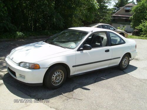 1994 honda civic dx coupe, 1.5 liter, 5 speed, runs great, pa inspected 4-14