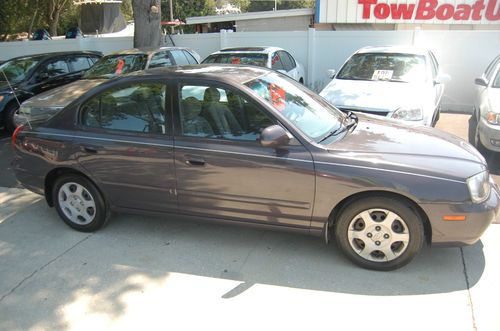 2002 hyundai elantra gls sedan 4-door 2.0l