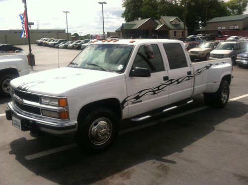 1999 chevrolet one ton crew cab diesel 4x2 long bed