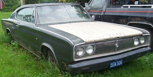 1966 dodge charger 383 2-door hard top barn find