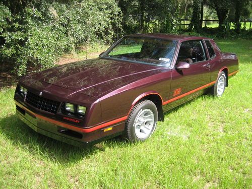 Purchase used 1987 Chevrolet Monte Carlo SS Aerocoupe in ...