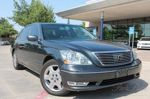 2005 lexus ls430 ultra package, chromes, and serviced by the dealer.