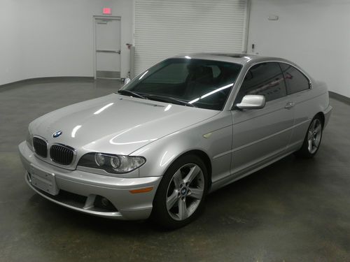 2005 bmw 325ci coupe 2.5l clean car fax! non smoker owned!